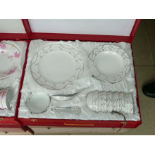 18pcs ceramic dinnerset with nice printing for home2